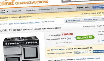 Summit developed Comet's auction site, which attracts about 500,000 visitors per month and has around 500 auctions each week
