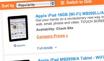 Summit's technologies allow a single product feed to power multiple websites