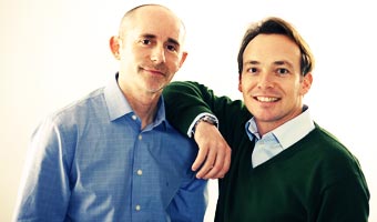 Chief Operations Officer Tony Patterson and Chief Executive Offcier Hedley Aylott