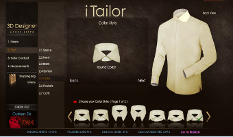 Blog- itailor screenshot